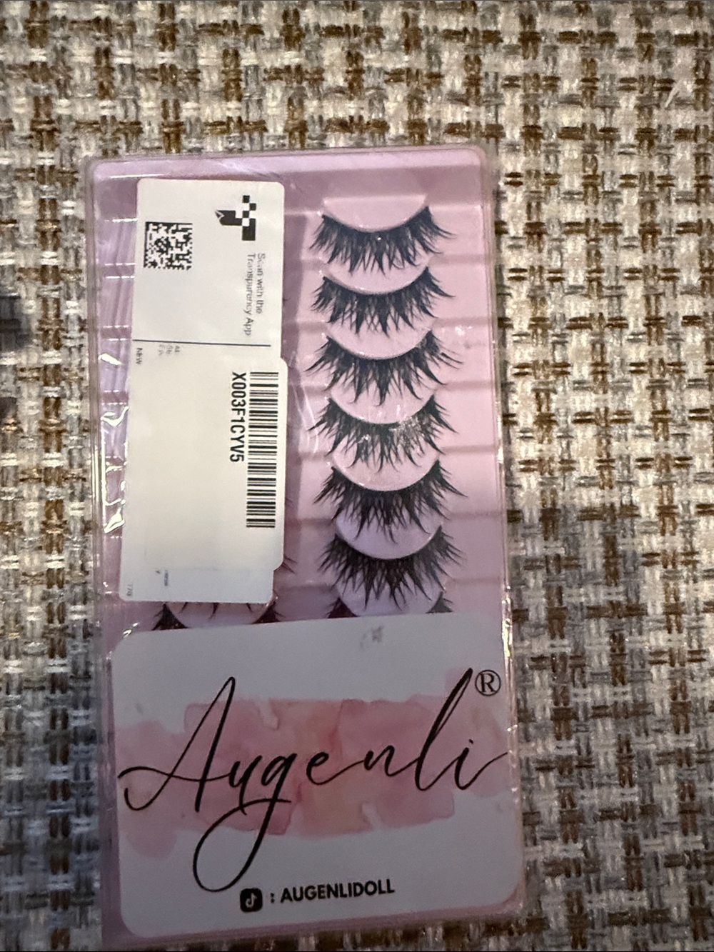 False Lashes - Black (5 Pairs)